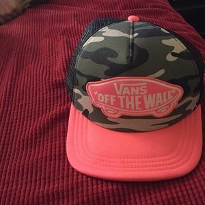 Vans camp mesh SnapBack hat
